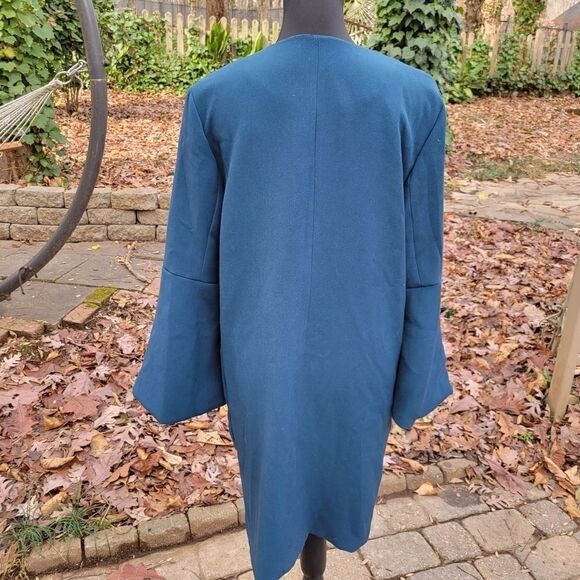 Bagatelle Heritage Blue Long Coat Size Large - Picture 7 of 11